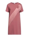 Rebel Queen By Liu •jo Woman Mini Dress Antique Rose Size M Polyester, Elastane In Pink