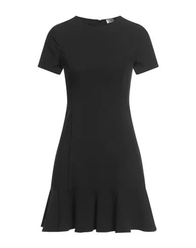 Rebel Queen By Liu •jo Woman Mini Dress Black Size 8 Polyester, Viscose, Elastane