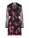 Rebel Queen By Liu •jo Woman Mini Dress Black Size M Polyester In Black