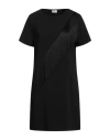 Rebel Queen By Liu •jo Woman Mini Dress Black Size S Polyester, Elastane In Black