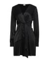 Rebel Queen By Liu •jo Woman Mini Dress Black Size S Viscose