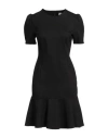 Rebel Queen By Liu •jo Woman Mini Dress Black Size S Viscose, Polyamide, Elastane In Black
