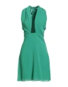 Rebel Queen By Liu •jo Woman Mini Dress Green Size L Polyester