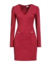 Rebel Queen By Liu •jo Woman Mini Dress Red Size S Viscose, Polyamide, Elastane