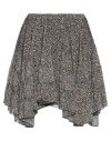 Rebel Queen By Liu •jo Woman Mini Skirt Black Size M Polyester, Metal