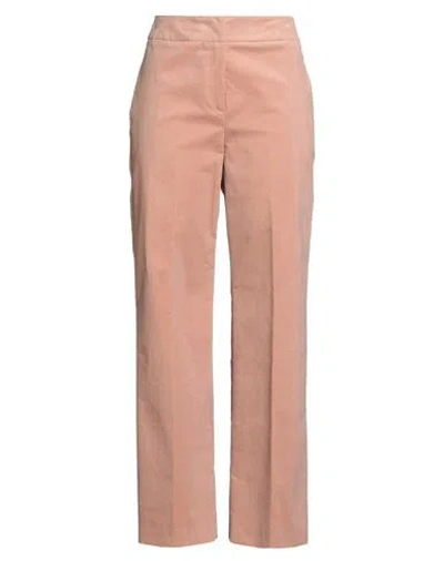 Rebel Queen By Liu •jo Woman Pants Antique Rose Size 6 Cotton, Elastane In Brown