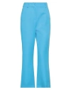 Rebel Queen By Liu •jo Woman Pants Azure Size 10 Polyester, Elastane In Blue