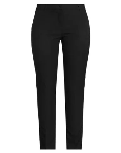 Rebel Queen By Liu •jo Woman Pants Black Size 12 Polyester, Elastane