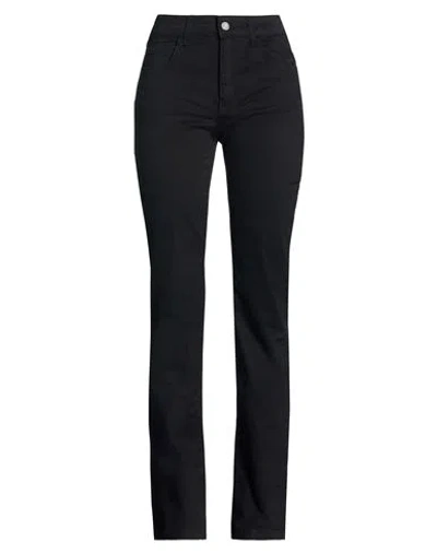 Rebel Queen By Liu •jo Woman Pants Black Size 29 Cotton, Elastomultiester, Elastane