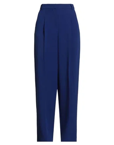 Rebel Queen By Liu •jo Woman Pants Blue Size 4 Polyester, Viscose, Elastane