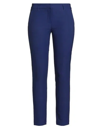 Rebel Queen By Liu •jo Woman Pants Blue Size 6 Polyester, Elastane