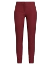 Rebel Queen By Liu •jo Woman Pants Burgundy Size 4 Polyester, Elastane In Red