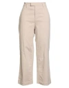Rebel Queen By Liu •jo Woman Pants Cream Size 30 Cotton, Elastane In Neutral