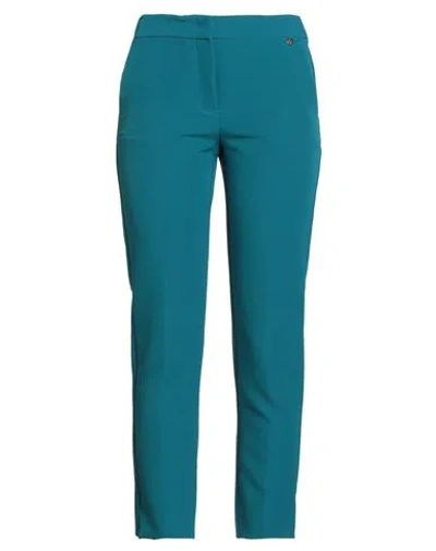 Rebel Queen By Liu •jo Woman Pants Deep Teal Size 4 Polyester, Elastane In Green