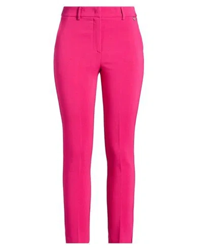 Rebel Queen By Liu •jo Woman Pants Garnet Size 8 Polyester, Elastane In Pink