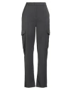 Rebel Queen By Liu •jo Woman Pants Grey Size L Polyester, Viscose, Elastane In Gray