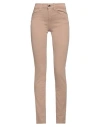 Rebel Queen By Liu •jo Woman Pants Khaki Size 25 Cotton, Polyester, Elastane