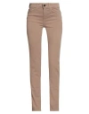 Rebel Queen By Liu •jo Woman Pants Light Brown Size 25 Cotton, Polyester, Elastane In Gray