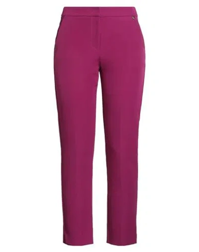 Rebel Queen By Liu •jo Woman Pants Mauve Size 6 Polyester, Elastane In Purple