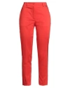 Rebel Queen By Liu •jo Woman Pants Red Size 4 Cotton, Elastane In Red
