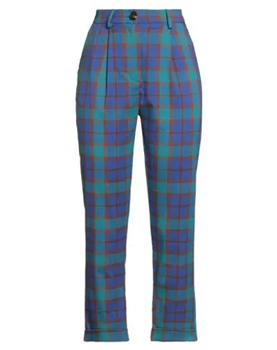 Rebel Queen By Liu •jo Woman Pants Turquoise Size S Polyester, Viscose, Elastane In Blue