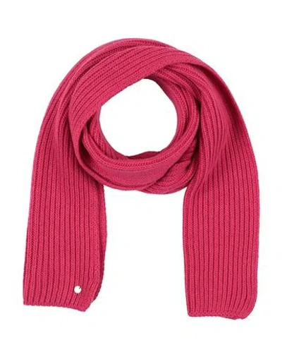 Rebel Queen By Liu •jo Woman Scarf Fuchsia Size - Wool, Viscose, Polyamide, Cashmere In Pink