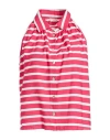 Rebel Queen By Liu •jo Woman Shirt Fuchsia Size M Viscose, Polyamide In Pink