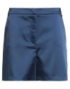 Rebel Queen By Liu •jo Woman Shorts & Bermuda Shorts Blue Size 8 Polyester, Elastane
