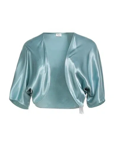 Rebel Queen By Liu •jo Woman Shrug Azure Size L Viscose In Blue