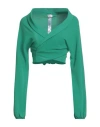 Rebel Queen By Liu •jo Woman Shrug Green Size M Polyester
