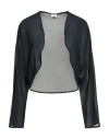Rebel Queen By Liu •jo Woman Shrug Midnight Blue Size M Polyester