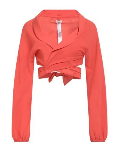 Rebel Queen By Liu •jo Woman Shrug Orange Size S Polyester