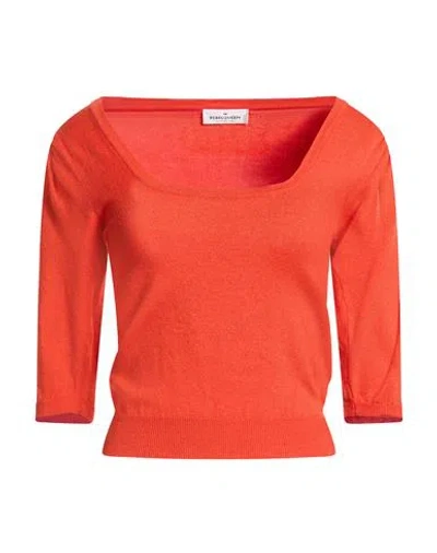 Rebel Queen By Liu •jo Woman Sweater Orange Size M/l Viscose, Polyester, Polyamide