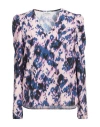 Rebel Queen Woman Blouse Light Pink Size L Polyester In Pink