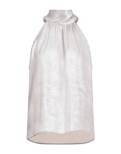 Rebel Queen By Liu •jo Woman Top Light Pink Size S Polyester In White