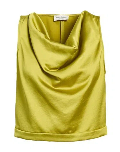 Rebel Queen By Liu •jo Woman Top Lime Green Size M Polyester