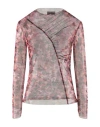 Rebel Queen By Liu •jo Woman Top Magenta Size M Polyester, Elastane In Magenta