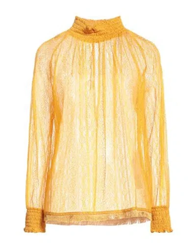 Rebel Queen By Liu •jo Woman Top Marigold Size M Polyamide, Viscose In Multi