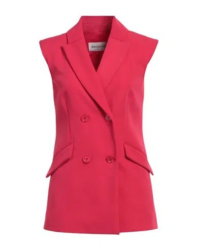 Rebel Queen By Liu •jo Woman Blazer Fuchsia Size 8 Polyester, Elastane In Pink