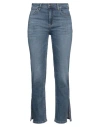 Rebel Queen By Liu •jo Woman Jeans Blue Size 27 Cotton, Elastane In Blue