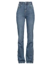 Rebel Queen By Liu •jo Woman Jeans Blue Size 32 Cotton, Elastane In Blue