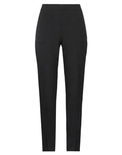 Rebel Queen Woman Pants Black Size M Polyester, Elastane In Black