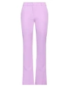 Rebel Queen By Liu •jo Woman Pants Lilac Size 4 Polyester, Elastane In Purple