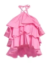Rebel Queen Woman Top Fuchsia Size M Cotton In Pink