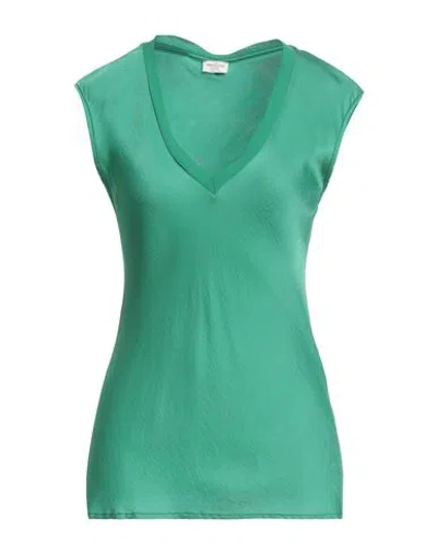 Rebel Queen Woman Top Green Size M Viscose