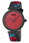 Rebel Womens Carroll Gardens In Black