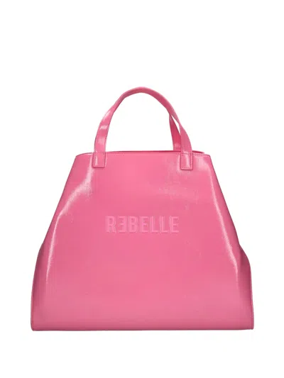 Rebelle Ashanti Fuchsia Shopping Bag In Naplak