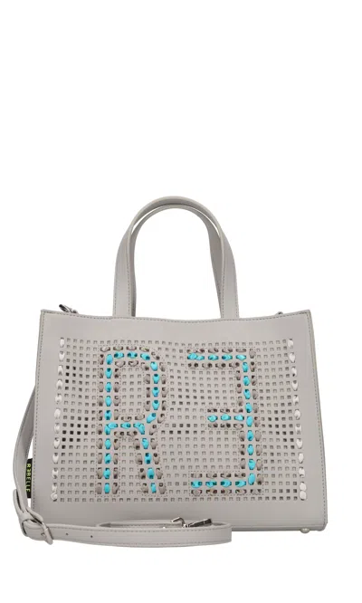 Rebelle Bags.. Grey In Grigio Metallici E Grigi