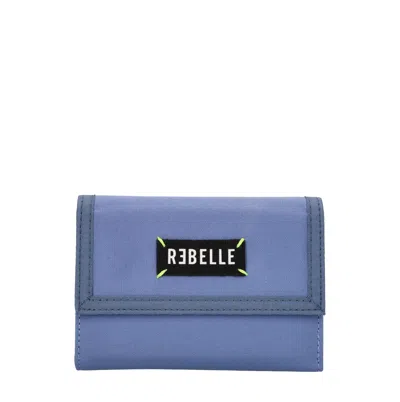 Rebelle Wallets In Blu Blu E Verdi