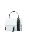 Rebelle Women's Bag  Chloe-satchel-s Marble In White
